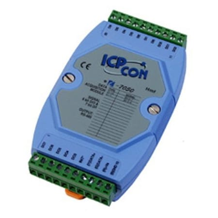 Icp Das 7 Digital input and 8 Digital Output module, Sink I-7050